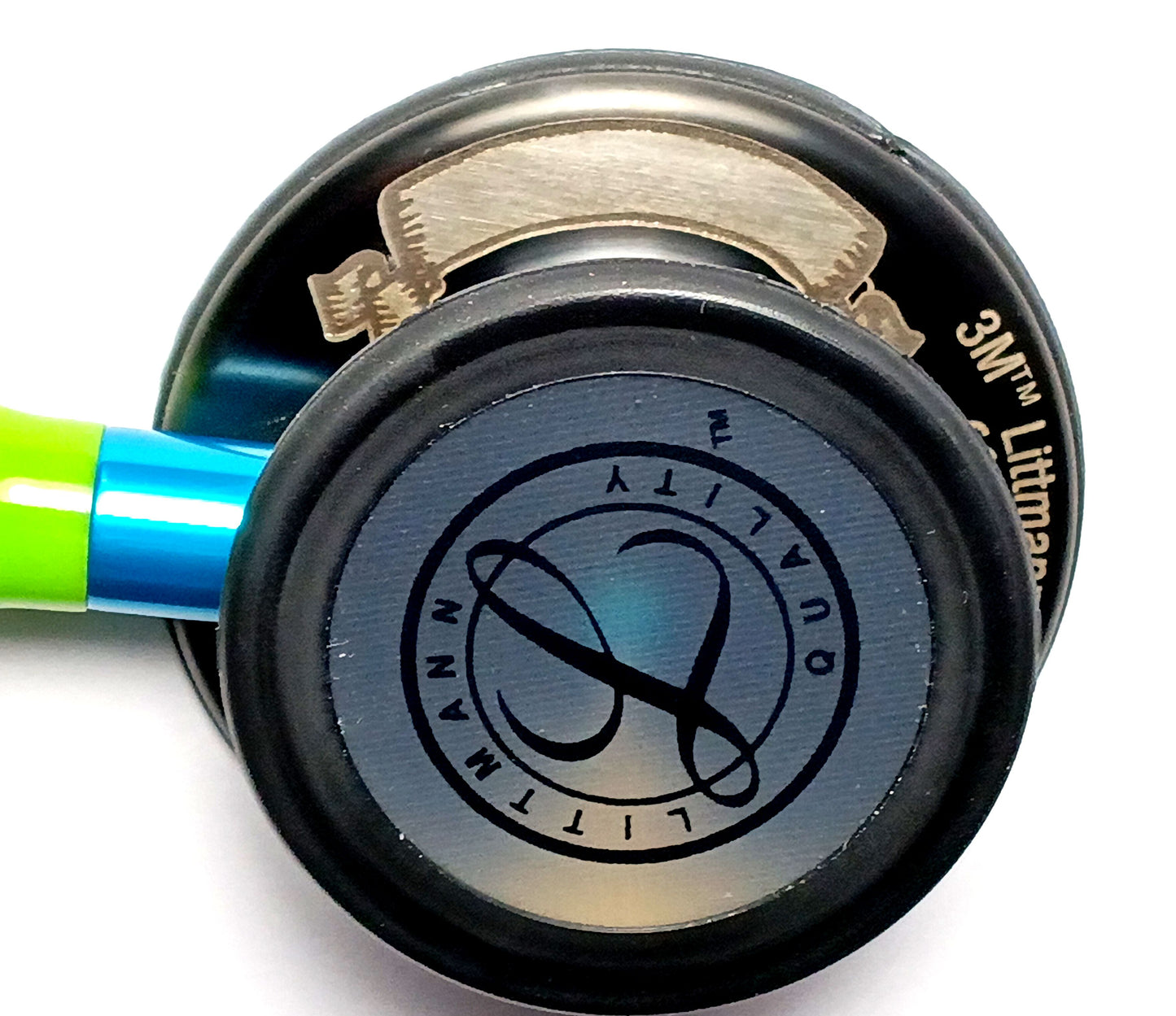 Littmann Classic III Monitoring Stethoscope: Turquoise 5835 - Over Engraved 3M Littmann Stethoscopes 3M Littmann   