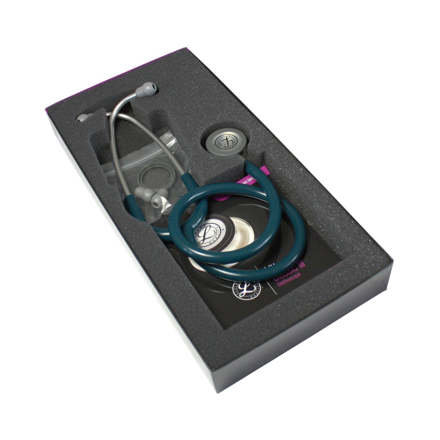 Littmann Classic III Monitoring Stethoscope: Caribbean Blue 5623