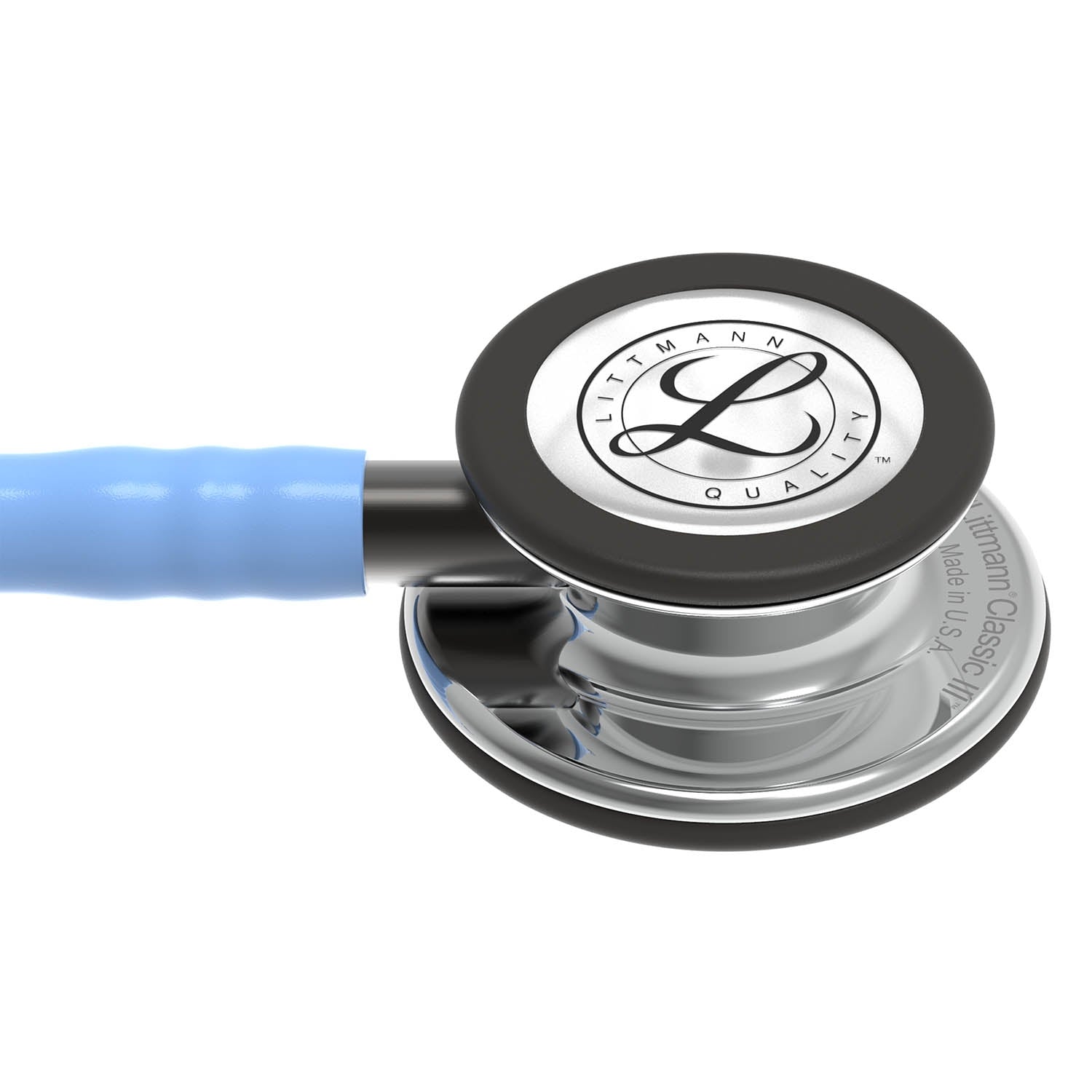 Littmann Classic III Monitoring Stethoscope: Mirror & Ceil Blue - Smoke  Stem 5959