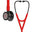 Littmann Cardiology IV Diagnostic Stethoscope: Red & Smoke - Limited Edition Featuring Red Logo Diaphragm & Engraved Heart 6182