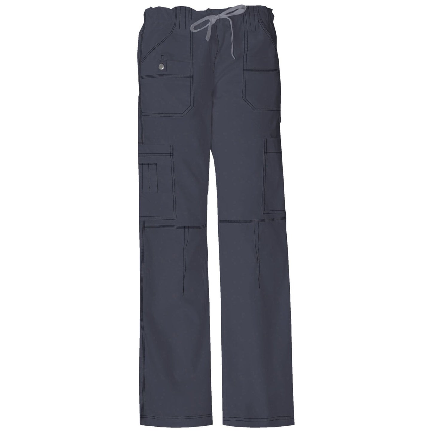 Dickies Women's Low-Rise Drawstring Scrub Pants Scrubs Dickies   