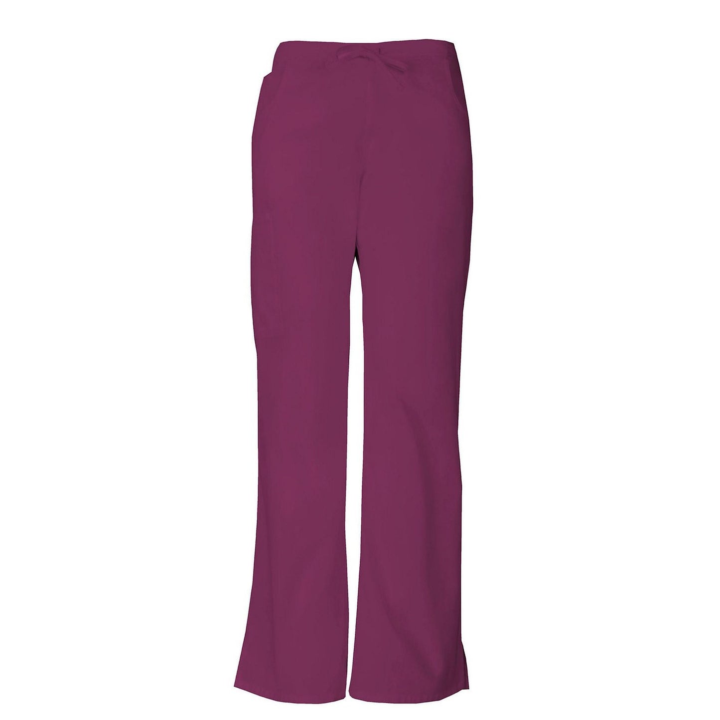 Dickies EDS Women's Flare Leg Back Elastic Scrub Pant Scrubs Dickies XS Wine 