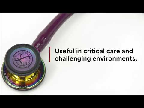 Littmann Cardiology IV Diagnostic Stethoscope: Polished Rainbow & Rasp