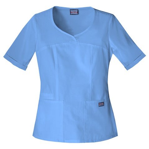 Cherokee WorkWear Women's Novelty V-Neck Scrub Top Scrubs Cherokee   